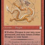 Zodiac Dragon MTG from Portal Three Kingdoms