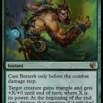 Berserk MTG Card: Temporary but fatal power