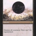 Damnation MTG Card: Destroy ALL Creatures!